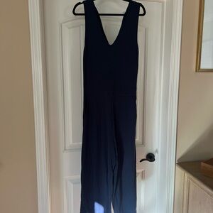 Quince Navy Blue Women's Jumpsuit